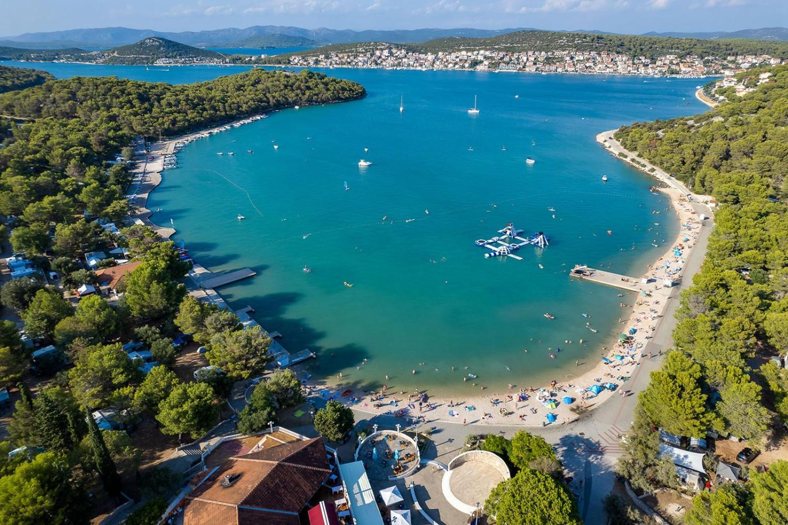 Mobilheim Andrea Wunderschoene Ferienwohnung Direkt Am Meer Jezera Exteriör bild