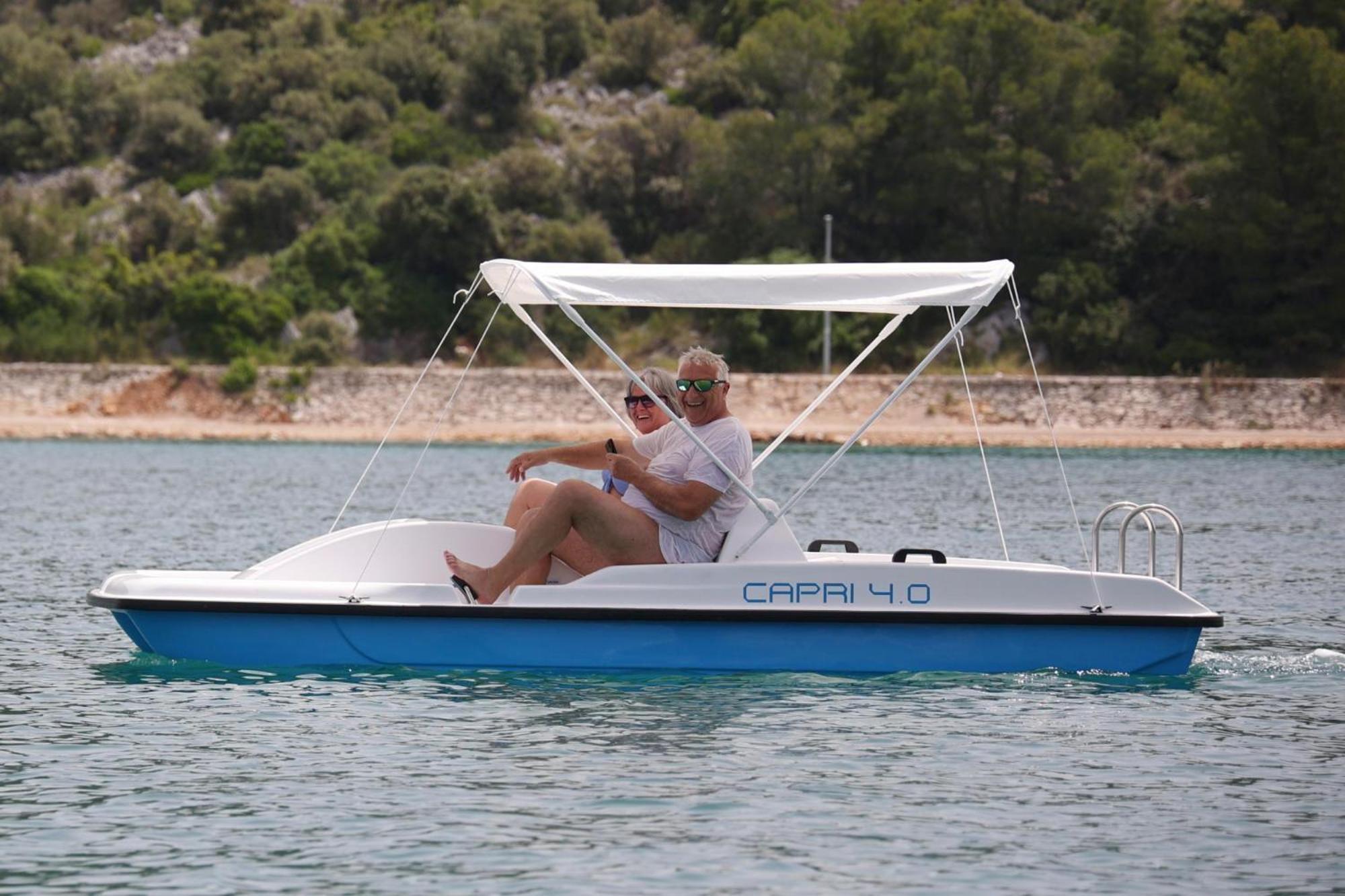Mobilheim Andrea Wunderschoene Ferienwohnung Direkt Am Meer Jezera Exteriör bild
